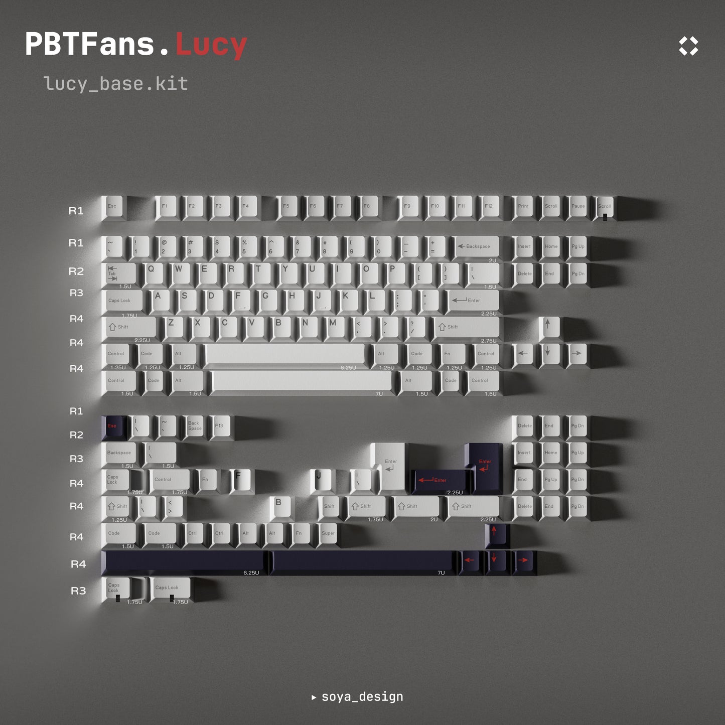 PBTfans Lucy 键帽