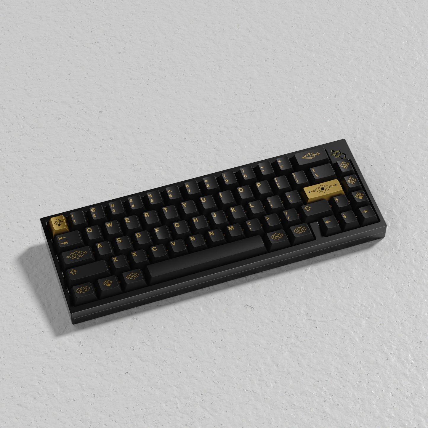 GMK Black & Gold 键帽