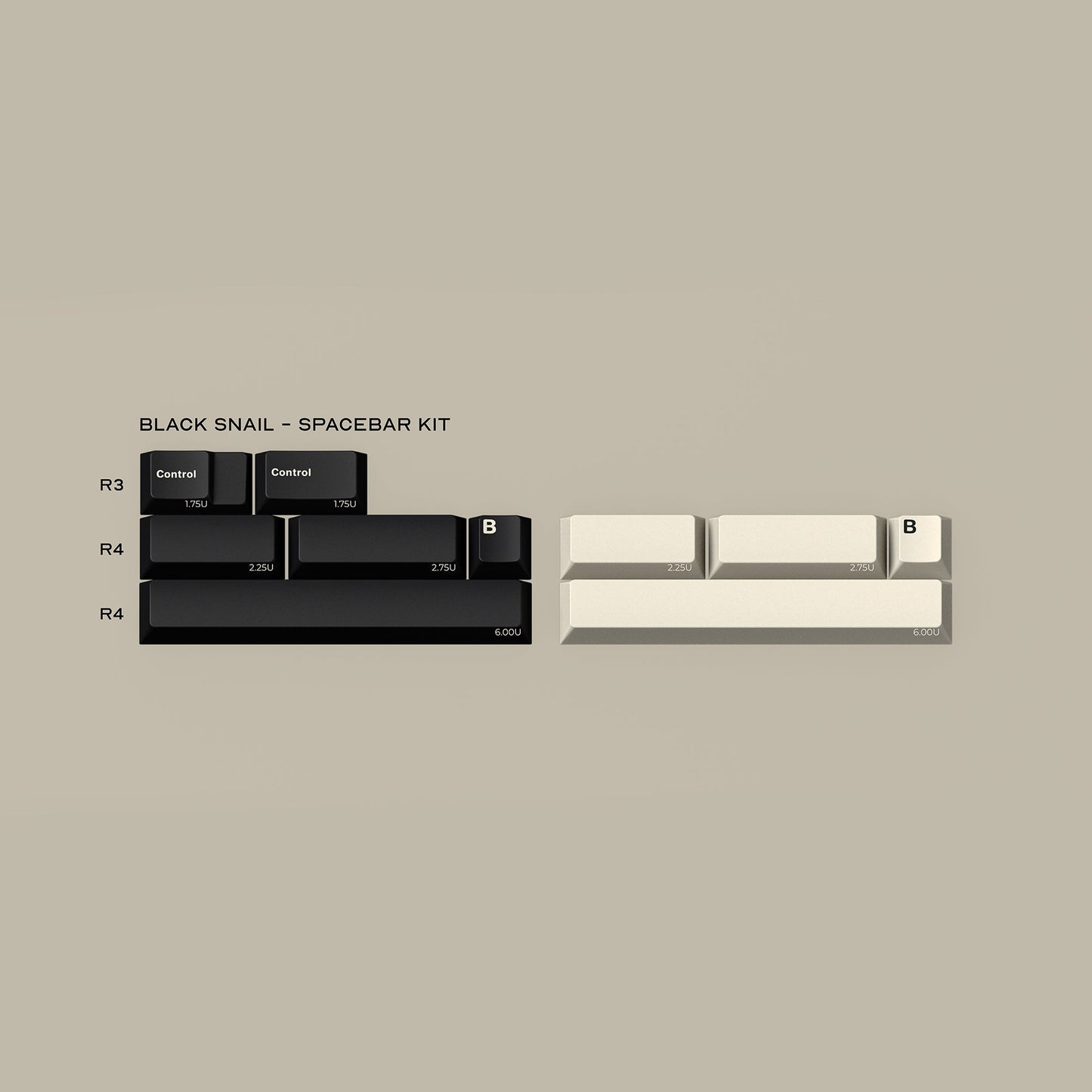 【尾货上架淘宝】GMK Black Snail 键帽