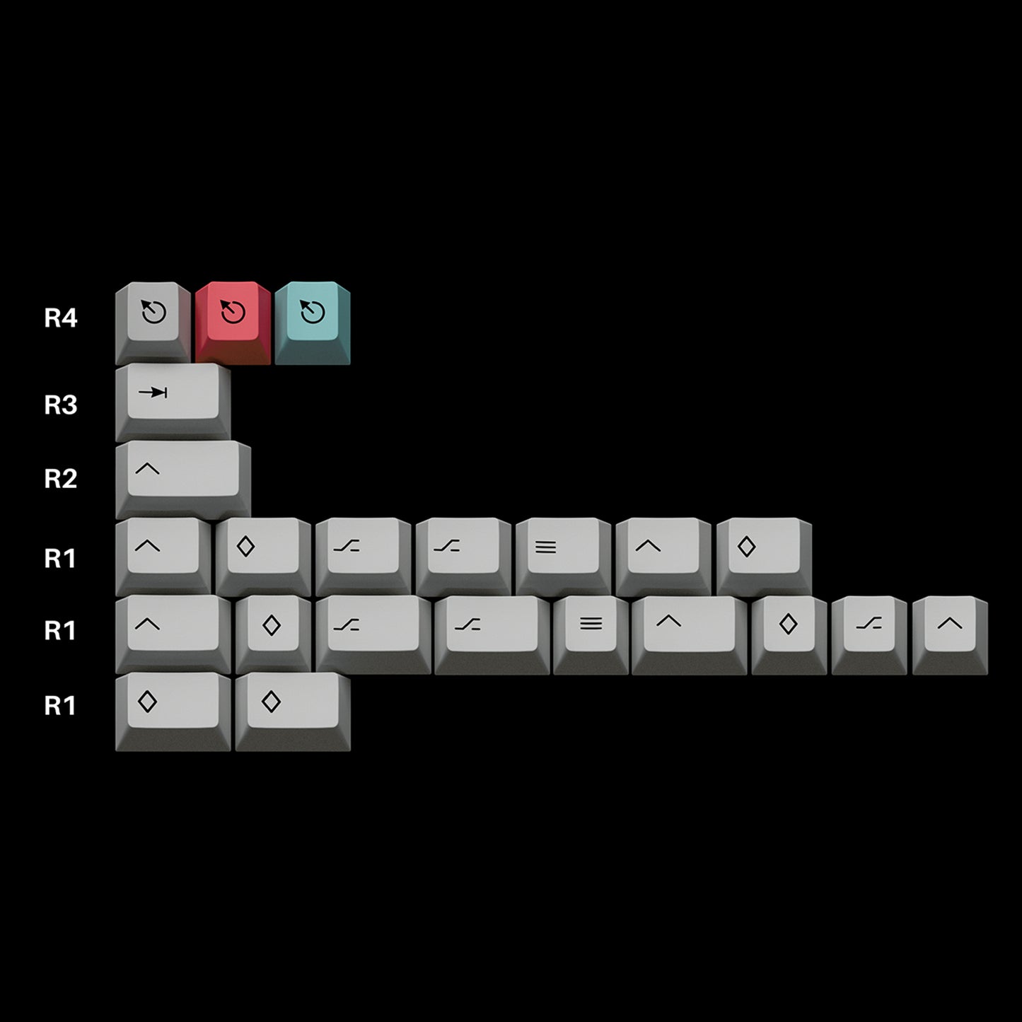 ePBT Travelling 键帽