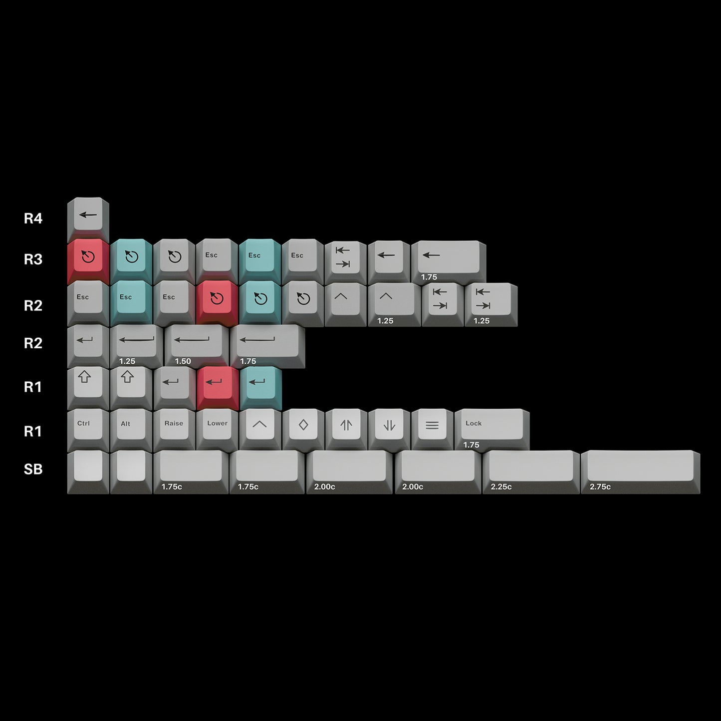 ePBT Travelling 键帽