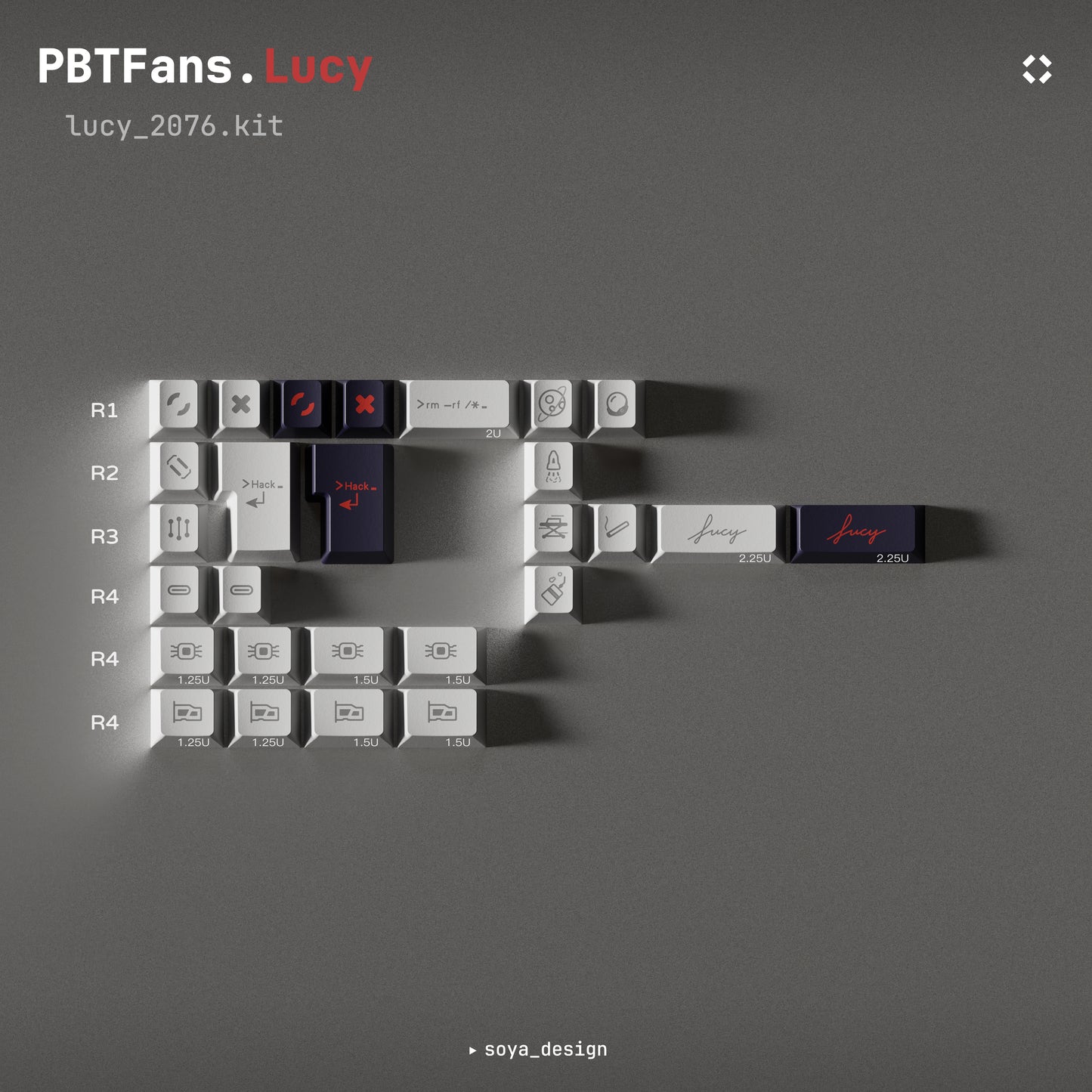 PBTfans Lucy 键帽