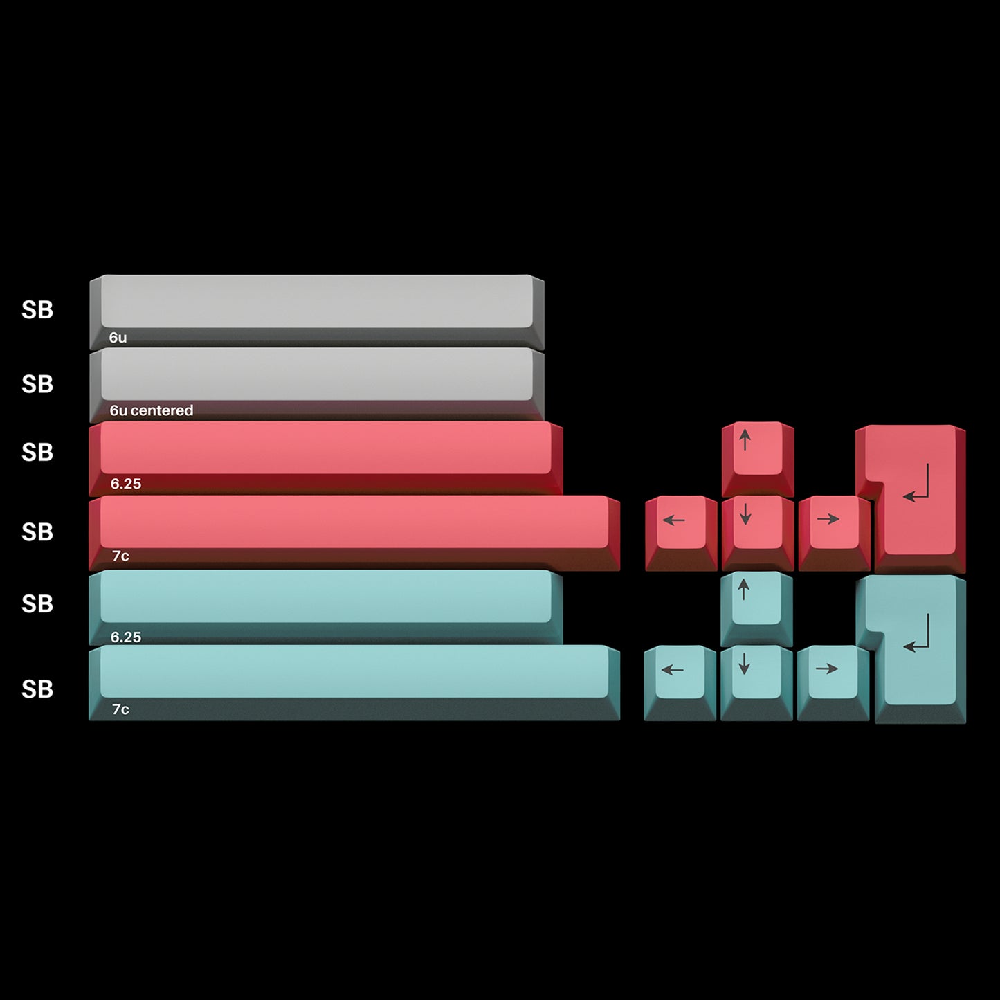 ePBT Travelling 键帽
