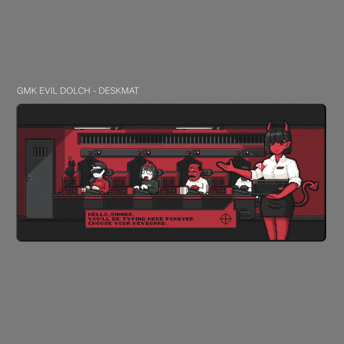 GMK Evil Dolch - The Split 键帽