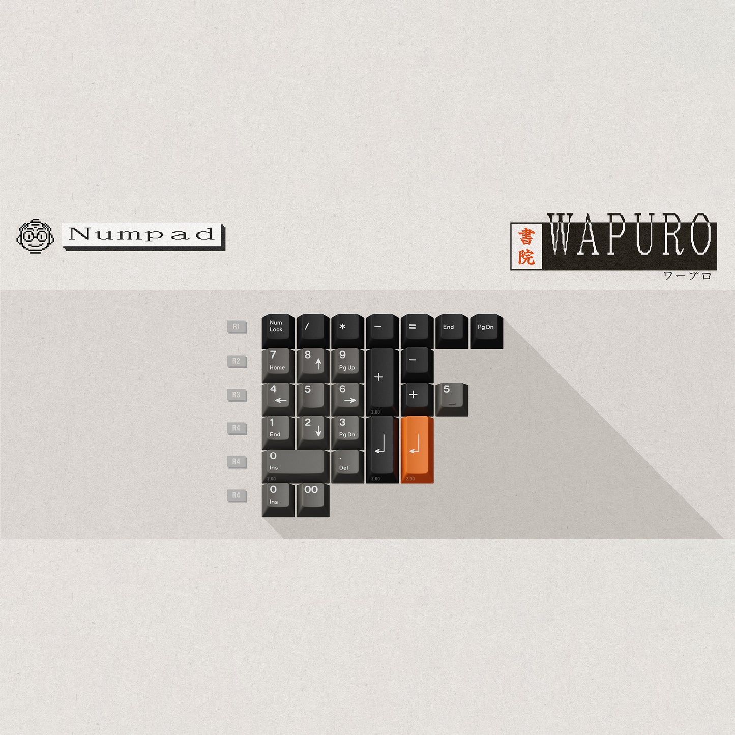 ePBT Wapuro 键帽