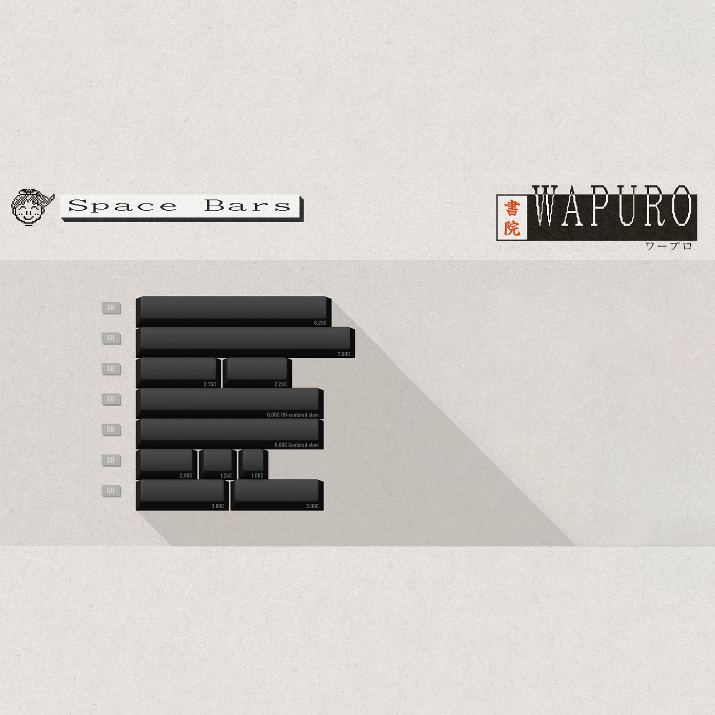 ePBT Wapuro 键帽