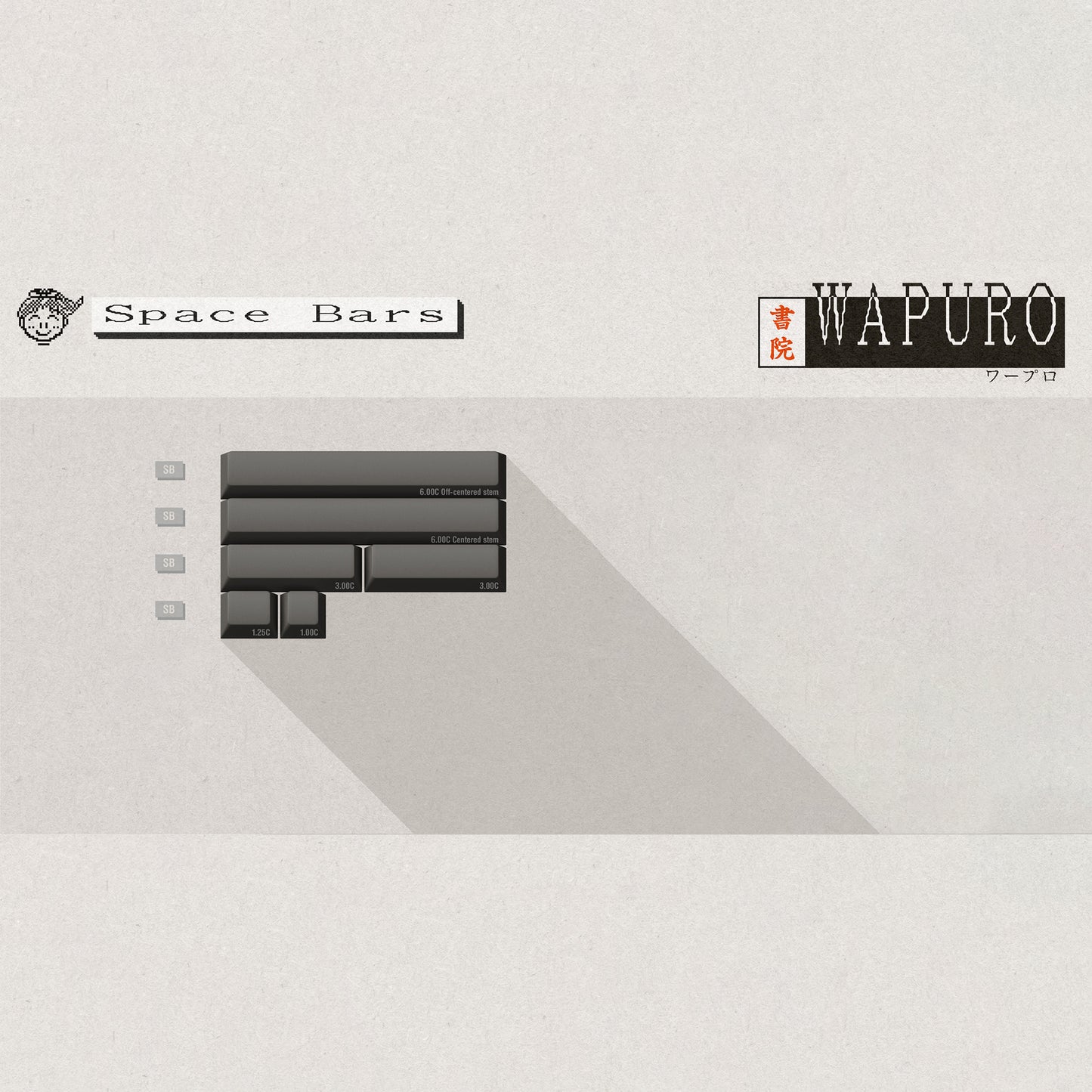 ePBT Wapuro 键帽