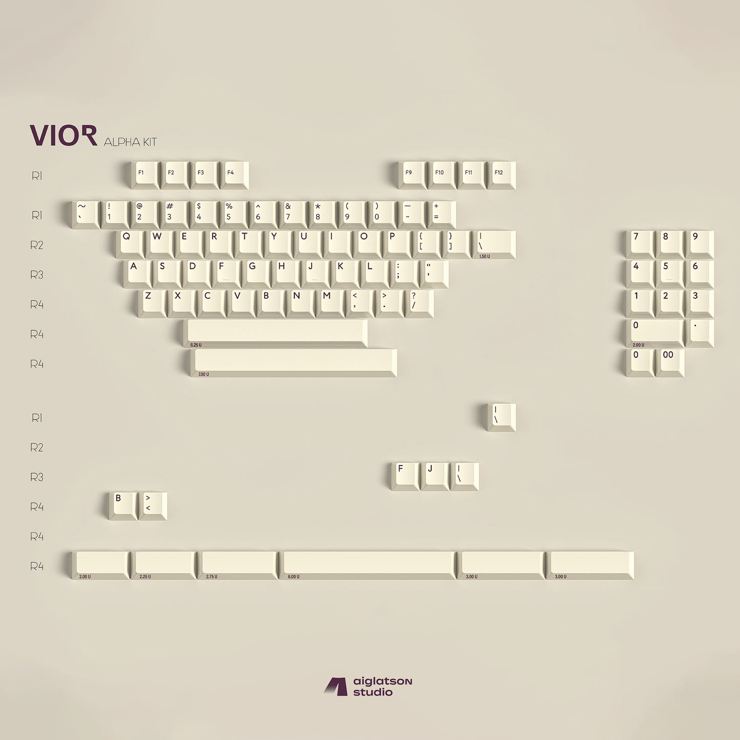 【END】PBTfans Vior 键帽