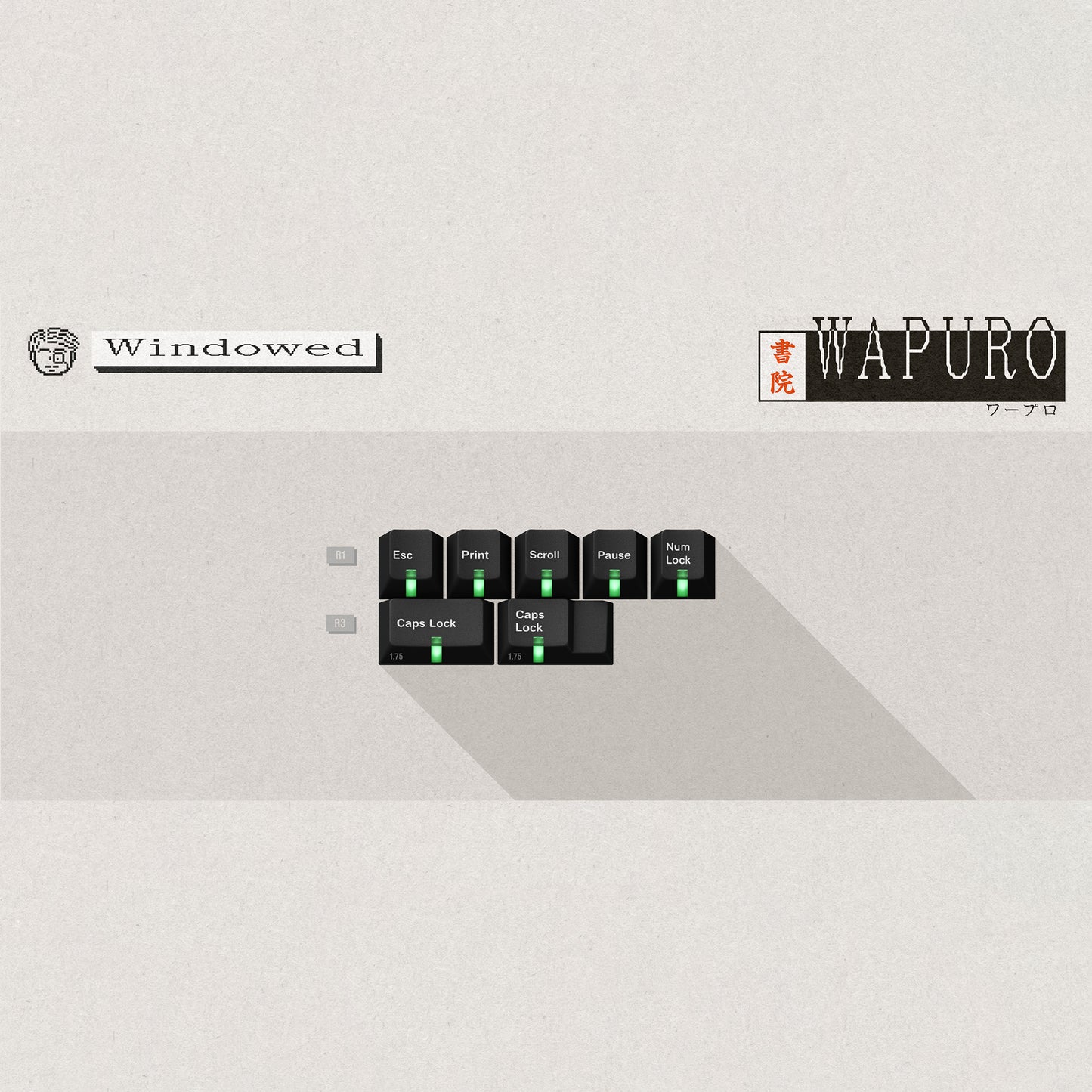 ePBT Wapuro 键帽