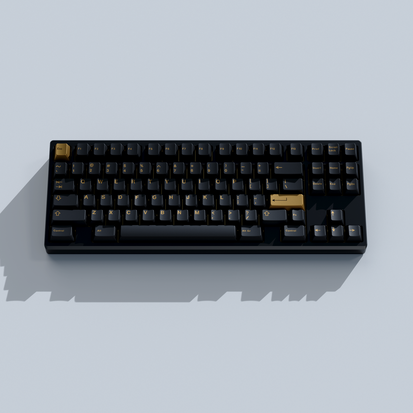 GMK Black & Gold 键帽