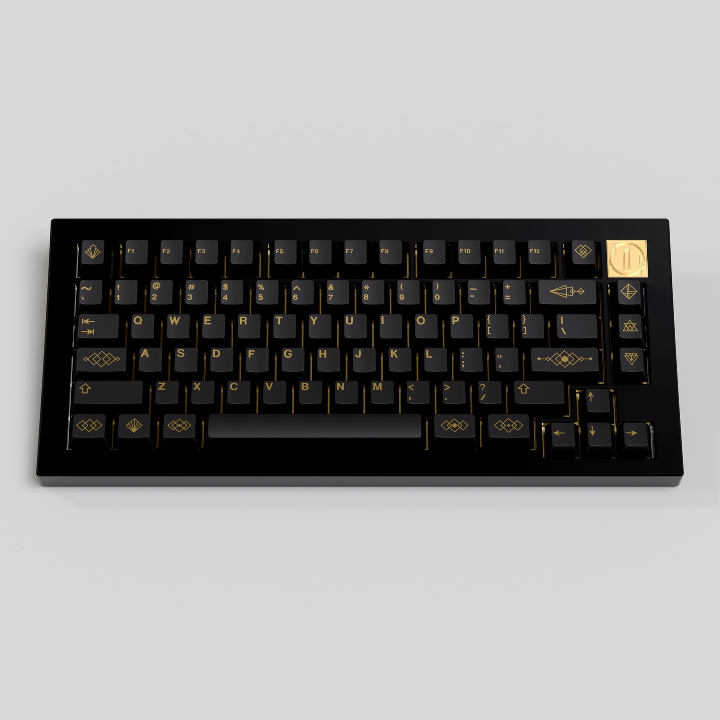 GMK Black & Gold 键帽