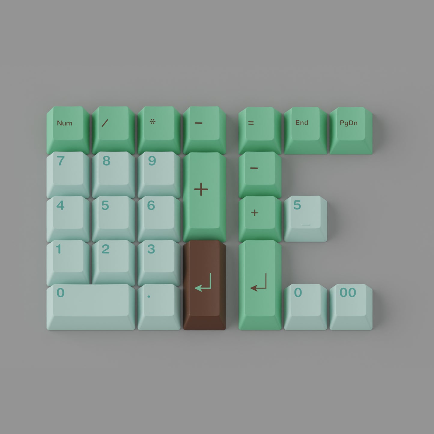 ePBT Chocomint 键帽
