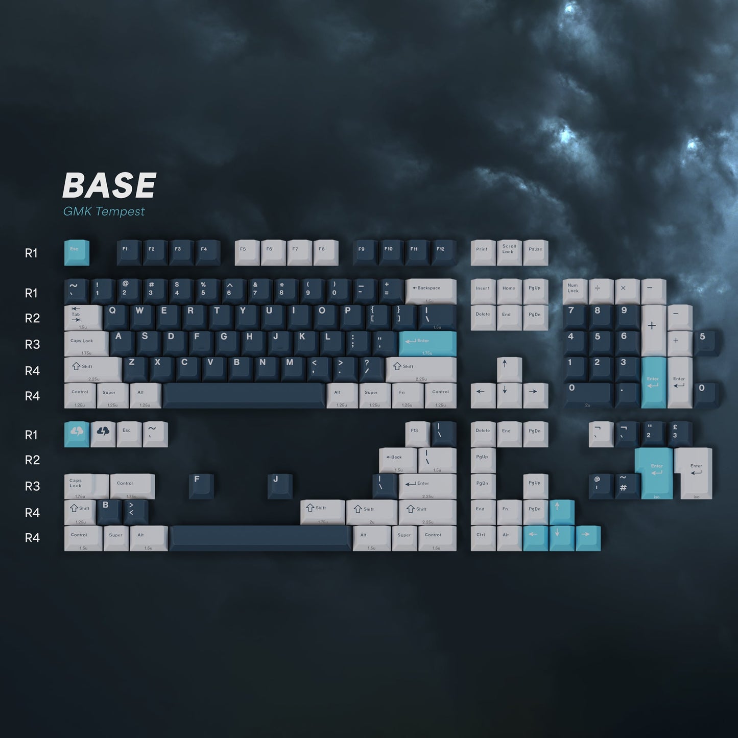 GMK Tempest 键帽