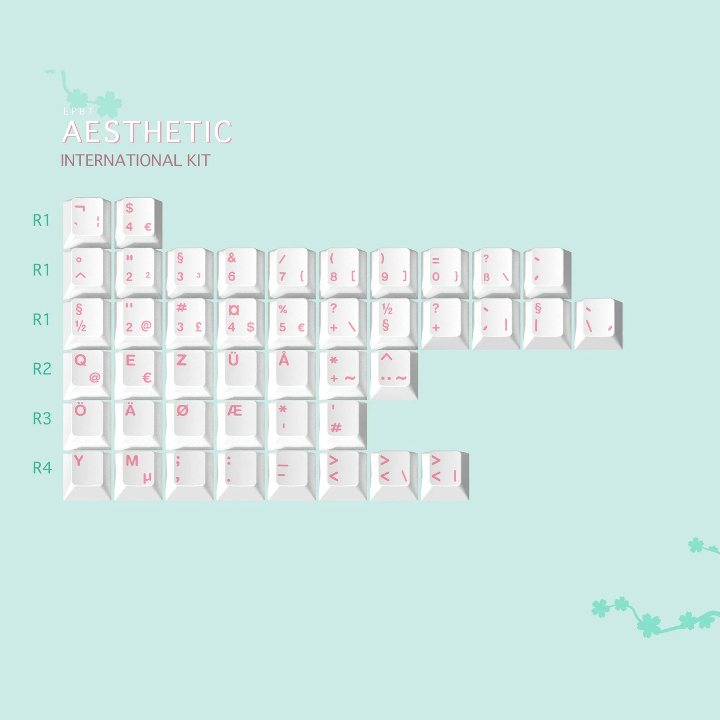 【END】EPBT Aesthetic 键帽