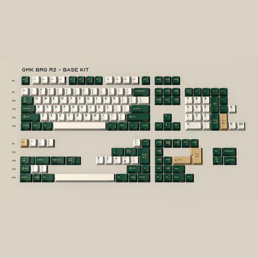 GMK British Racing Green R2 键帽