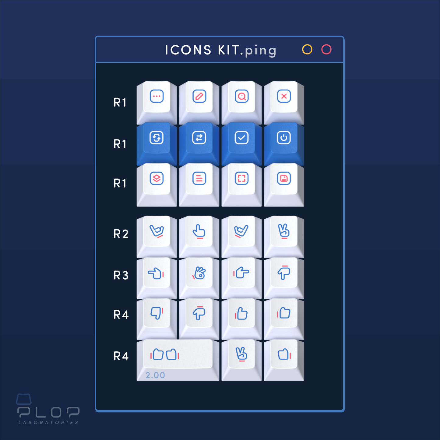 【END】ePBT Ping 键帽