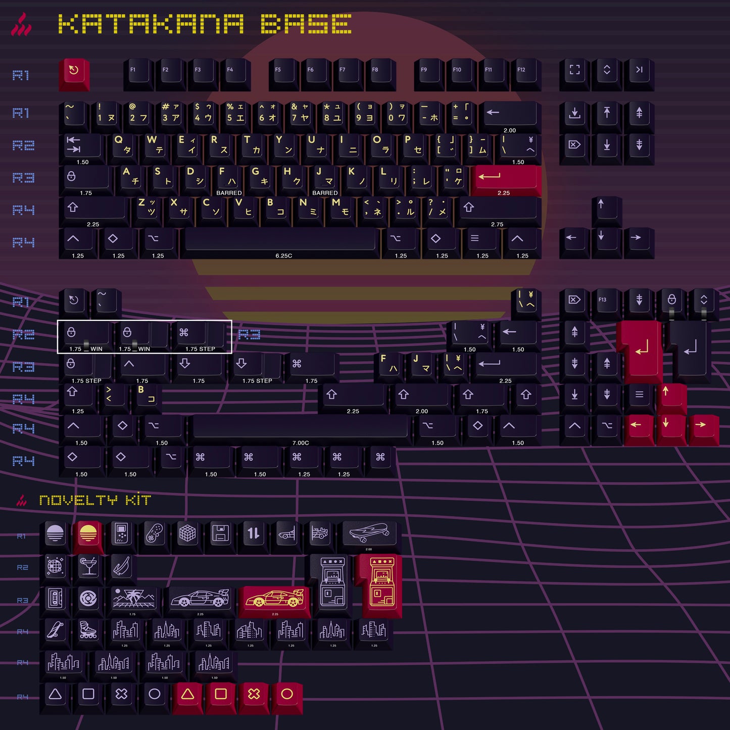 PBTfans Synthblaze Neo 键帽