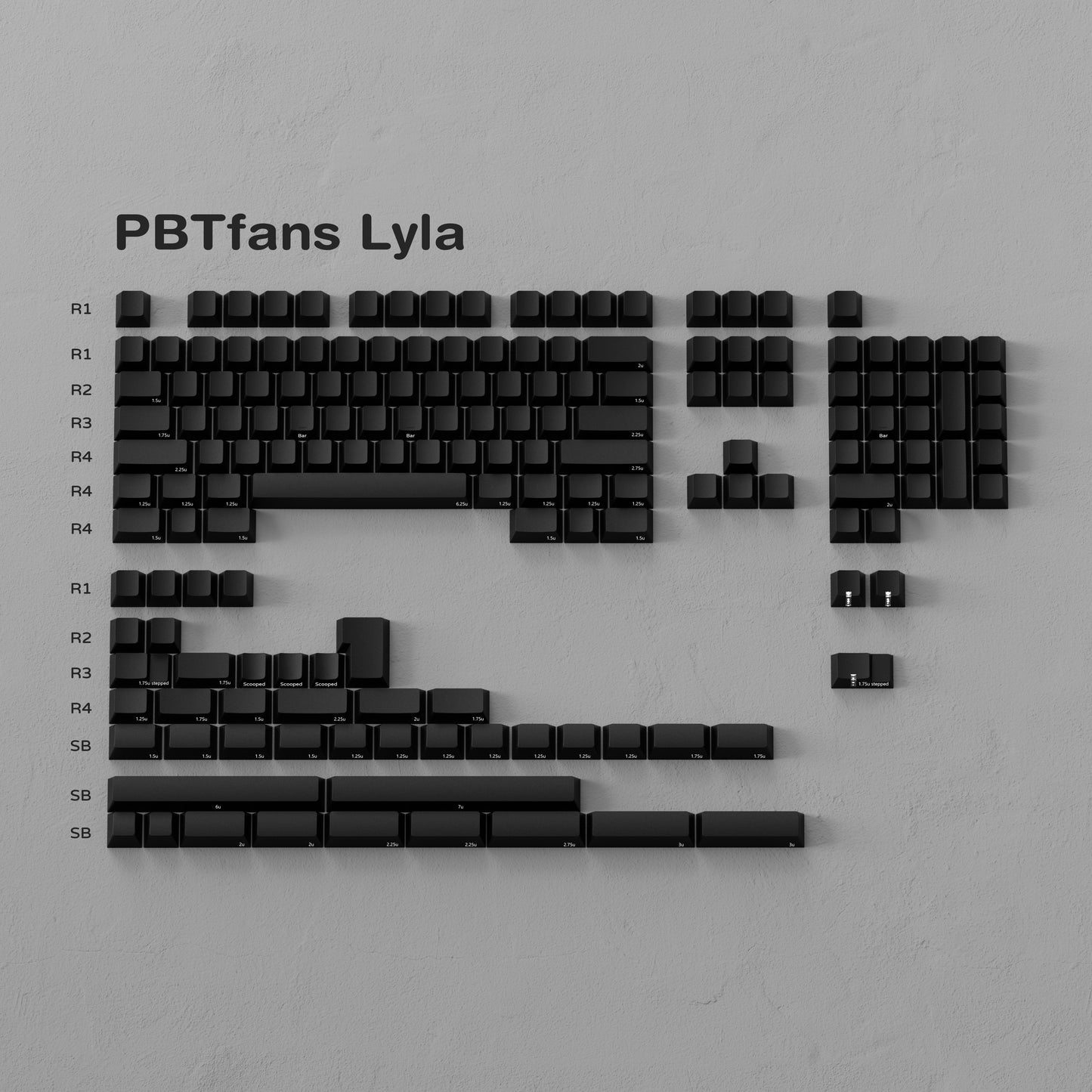 PBTfans Lyla 键帽