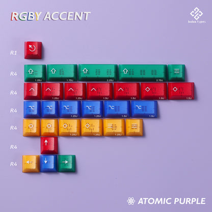 PBTfans Atomic Purple 键帽